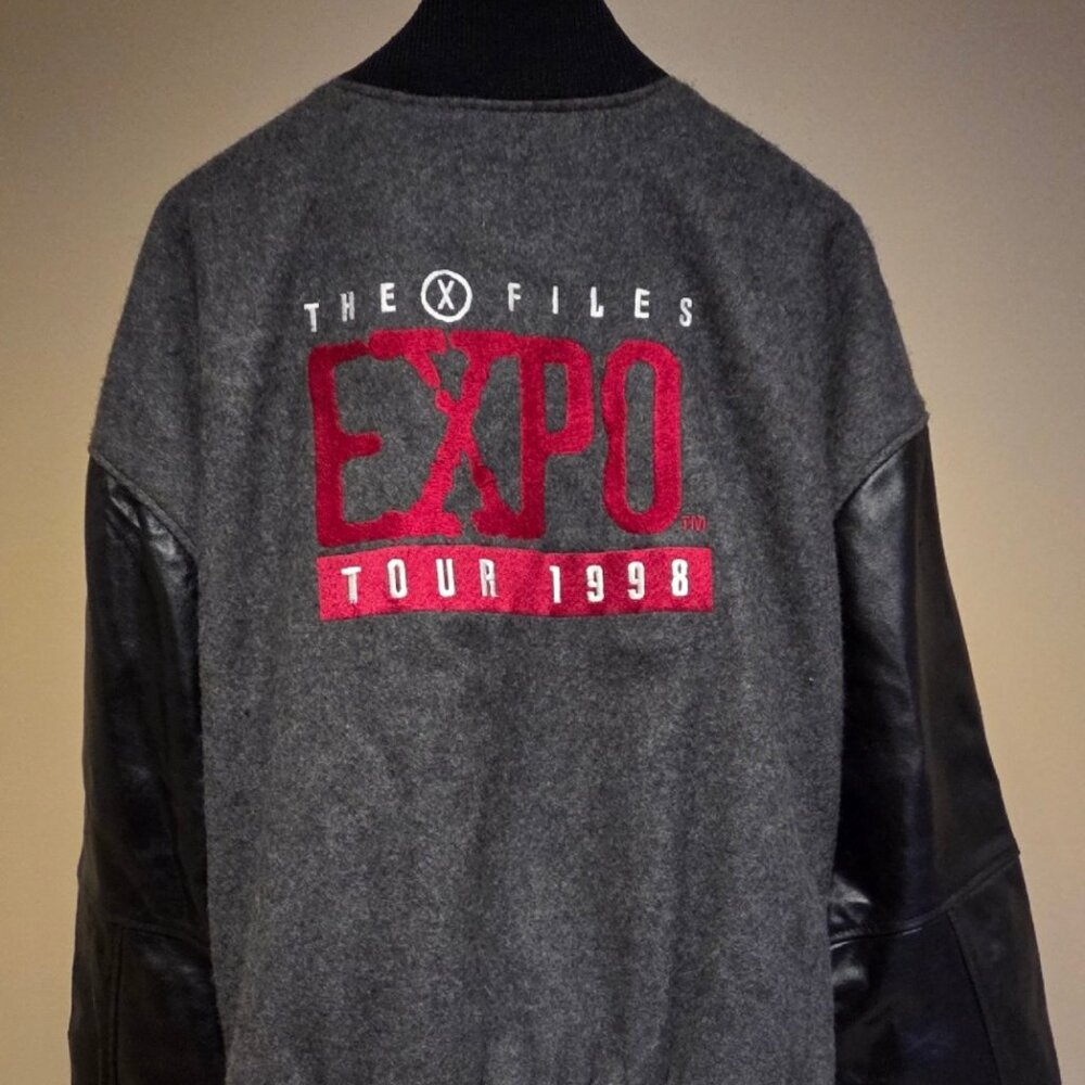 X Files Expo Tour 1998 Varsity Jacket
